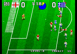 Tecmo 世界杯足球 '96 游戏封面