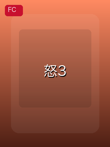 怒3 游戏封面