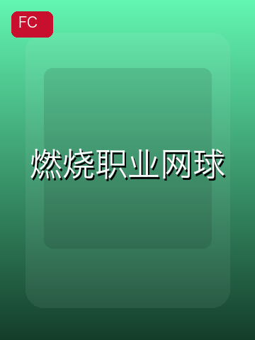 燃烧职业网球 游戏封面