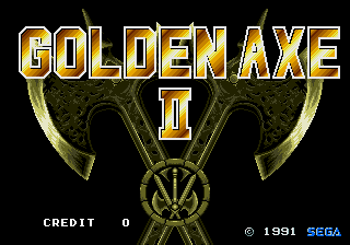 战斧 II (Mega Play) 游戏封面