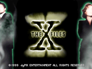 The X-Files 游戏封面