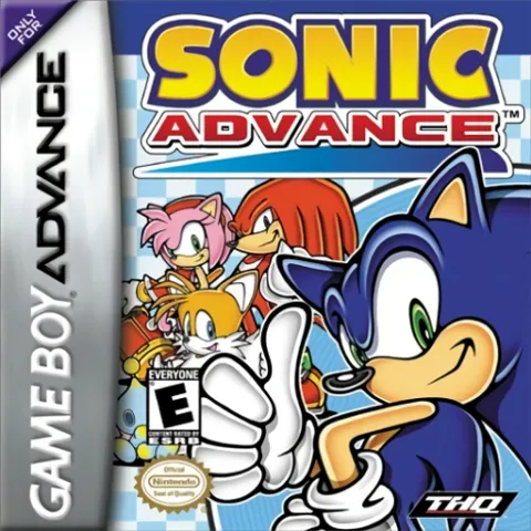 索尼克Advance 游戏封面