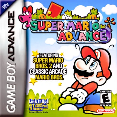 超级马里奥Advance - 超级马里奥USA + 马里奥兄弟 游戏封面