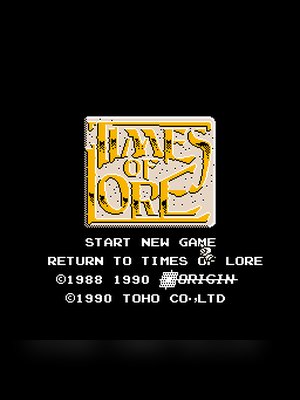 时空勇士(Time of Lore) 游戏封面